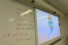 Un cours en anglais