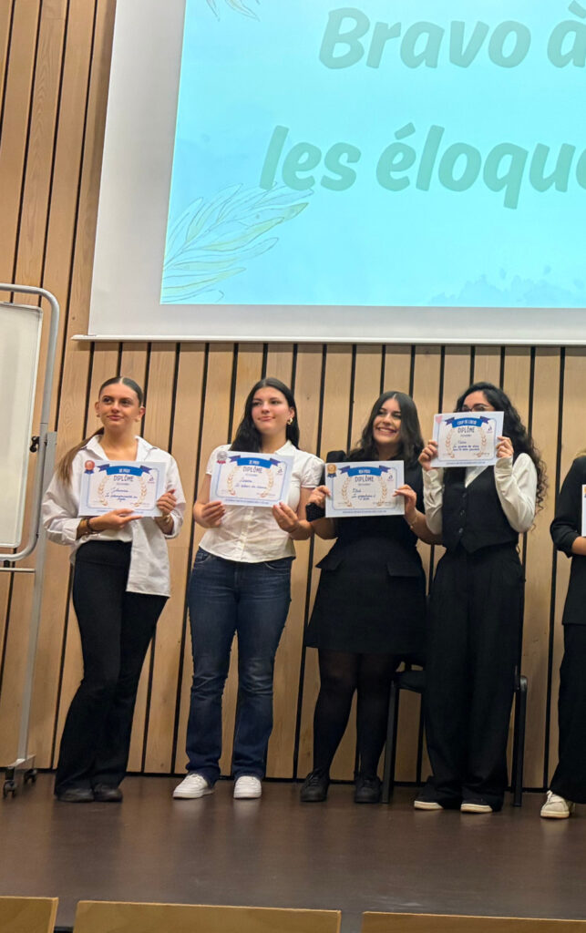 Les lauréates 2026 : Johanna, Isaure, Cloé, Héline